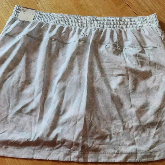 NWT Calia Golf skort plus size XXL white and seafoam blue - Picture 2 of 7